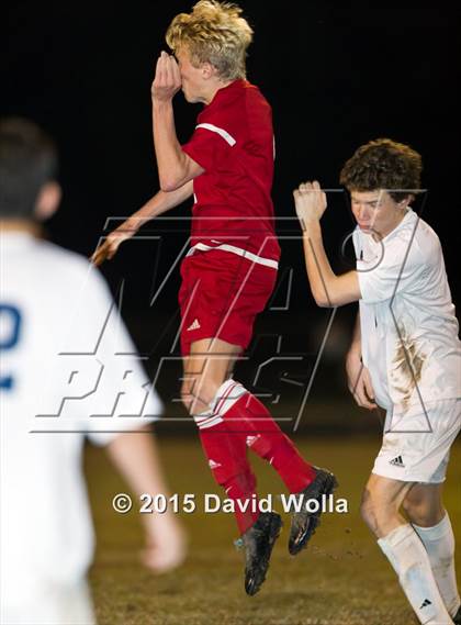 Thumbnail 1 in Charlotte Catholic @ East Forsyth (NCHSAA 4A 2nd Round) photogallery.