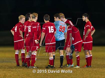 Thumbnail 1 in Charlotte Catholic @ East Forsyth (NCHSAA 4A 2nd Round) photogallery.
