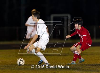 Thumbnail 2 in Charlotte Catholic @ East Forsyth (NCHSAA 4A 2nd Round) photogallery.