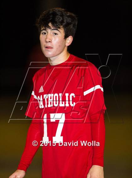 Thumbnail 1 in Charlotte Catholic @ East Forsyth (NCHSAA 4A 2nd Round) photogallery.