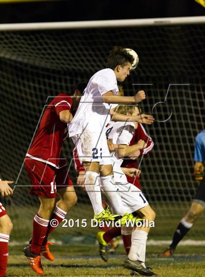 Thumbnail 1 in Charlotte Catholic @ East Forsyth (NCHSAA 4A 2nd Round) photogallery.