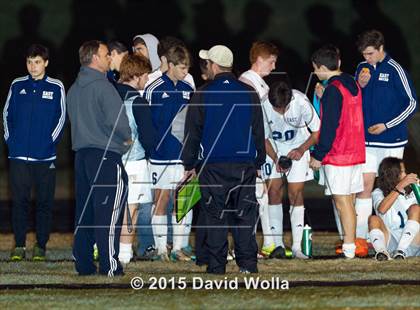 Thumbnail 3 in Charlotte Catholic @ East Forsyth (NCHSAA 4A 2nd Round) photogallery.