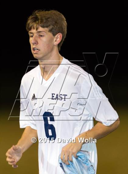 Thumbnail 3 in Charlotte Catholic @ East Forsyth (NCHSAA 4A 2nd Round) photogallery.