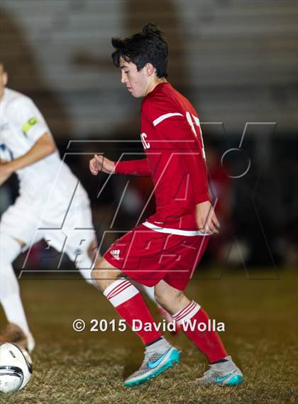 Thumbnail 3 in Charlotte Catholic @ East Forsyth (NCHSAA 4A 2nd Round) photogallery.