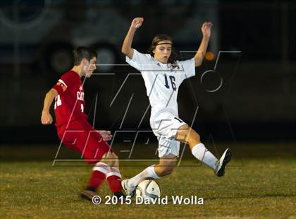 Thumbnail 1 in Charlotte Catholic @ East Forsyth (NCHSAA 4A 2nd Round) photogallery.