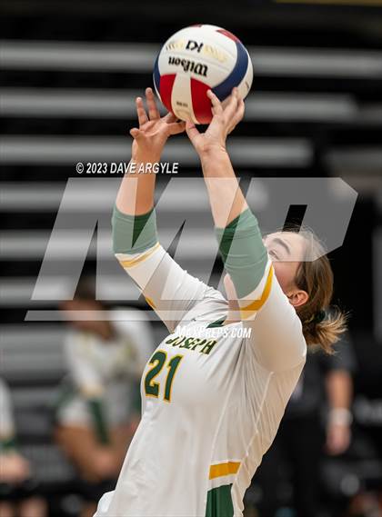 Thumbnail 1 in St. Joseph vs. Intermountain Christian (UHSAA 2A 2nd Round) photogallery.