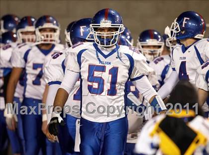 Thumbnail 2 in Folsom vs Vacaville (CIF SJS D2 Final) photogallery.