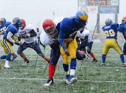 Thumbnail 1 in Cleveland Hill vs. Chenango Forks (NYSPHSAA Class C Semifinal) photogallery.