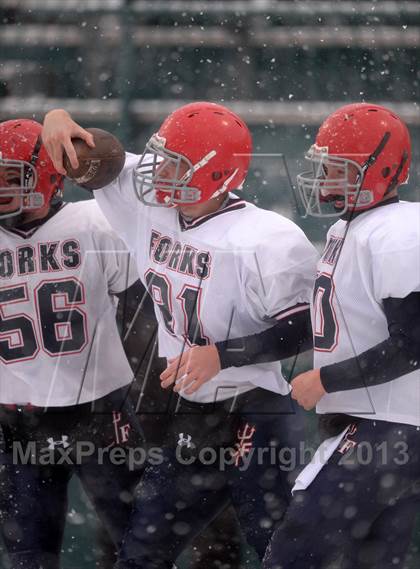 Thumbnail 1 in Cleveland Hill vs. Chenango Forks (NYSPHSAA Class C Semifinal) photogallery.