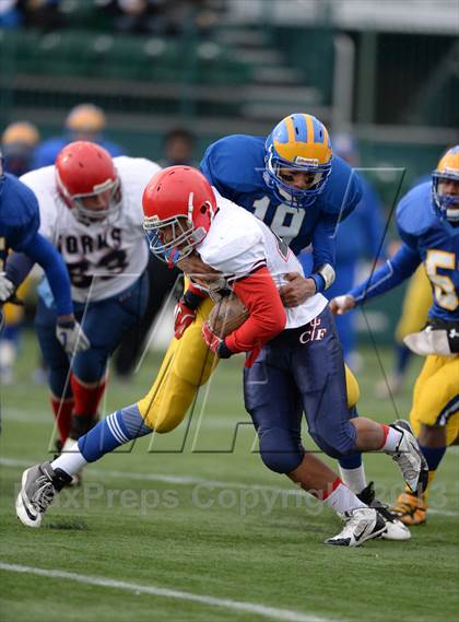 Thumbnail 1 in Cleveland Hill vs. Chenango Forks (NYSPHSAA Class C Semifinal) photogallery.