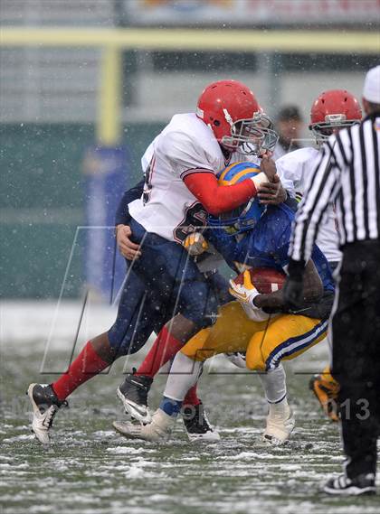 Thumbnail 1 in Cleveland Hill vs. Chenango Forks (NYSPHSAA Class C Semifinal) photogallery.