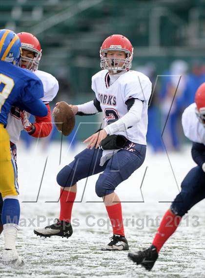 Thumbnail 1 in Cleveland Hill vs. Chenango Forks (NYSPHSAA Class C Semifinal) photogallery.