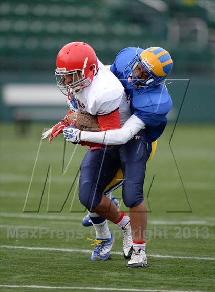 Thumbnail 1 in Cleveland Hill vs. Chenango Forks (NYSPHSAA Class C Semifinal) photogallery.