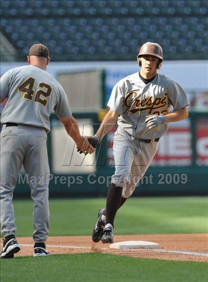 Thumbnail 3 in Huntington Beach vs. Crespi (CIF SS D2 Final) photogallery.