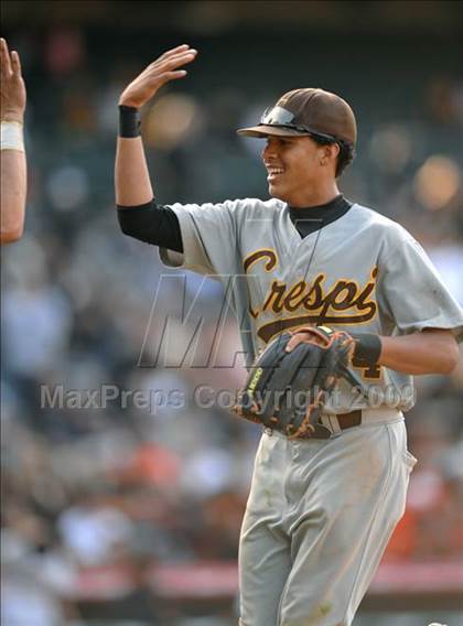 Thumbnail 1 in Huntington Beach vs. Crespi (CIF SS D2 Final) photogallery.