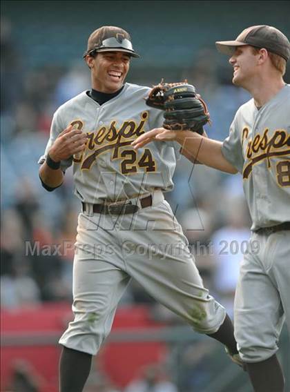 Thumbnail 3 in Huntington Beach vs. Crespi (CIF SS D2 Final) photogallery.