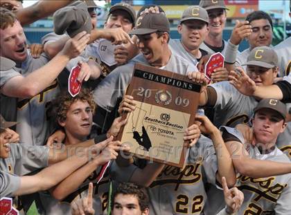 Thumbnail 1 in Huntington Beach vs. Crespi (CIF SS D2 Final) photogallery.