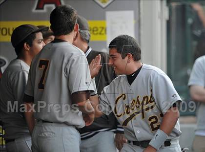 Thumbnail 1 in Huntington Beach vs. Crespi (CIF SS D2 Final) photogallery.