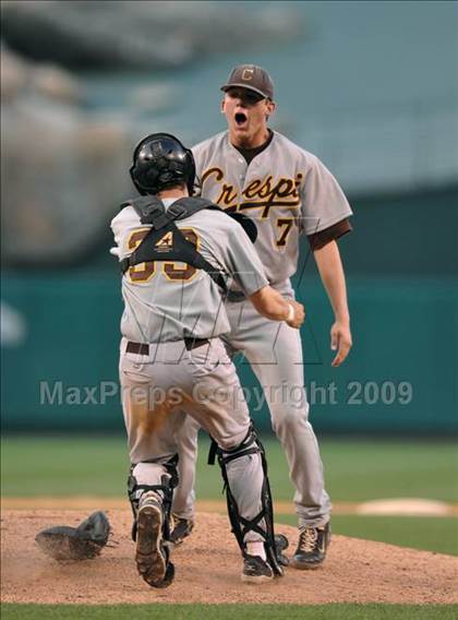 Thumbnail 2 in Huntington Beach vs. Crespi (CIF SS D2 Final) photogallery.