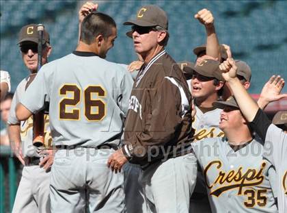 Thumbnail 3 in Huntington Beach vs. Crespi (CIF SS D2 Final) photogallery.