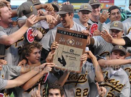 Thumbnail 3 in Huntington Beach vs. Crespi (CIF SS D2 Final) photogallery.