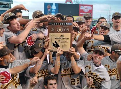 Thumbnail 1 in Huntington Beach vs. Crespi (CIF SS D2 Final) photogallery.
