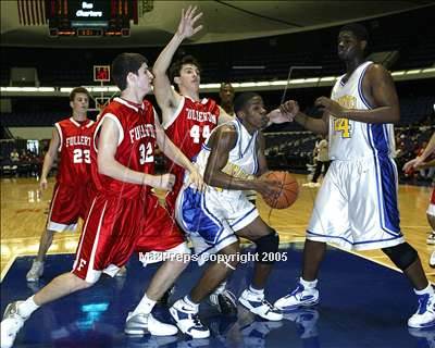 Thumbnail 1 in Fullerton vs. Verbum Dei (Nike Extravaganza) photogallery.