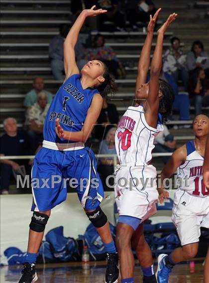 Thumbnail 3 in Clear Springs vs. Duncanville (McDonald's Texas Invitational) photogallery.