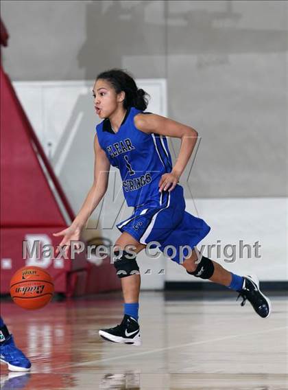 Thumbnail 3 in Clear Springs vs. Duncanville (McDonald's Texas Invitational) photogallery.