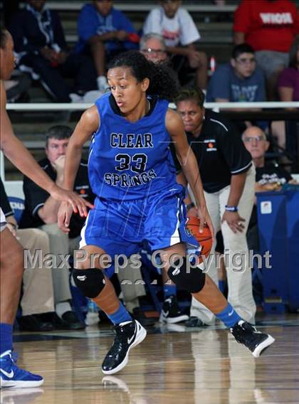 Thumbnail 2 in Clear Springs vs. Duncanville (McDonald's Texas Invitational) photogallery.