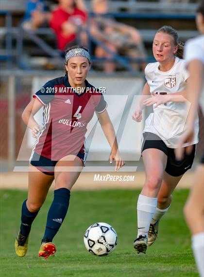 Thumbnail 3 in Cedar Ridge vs Terry Sanford (NCHSAA 3A 1st Round Playoff) photogallery.