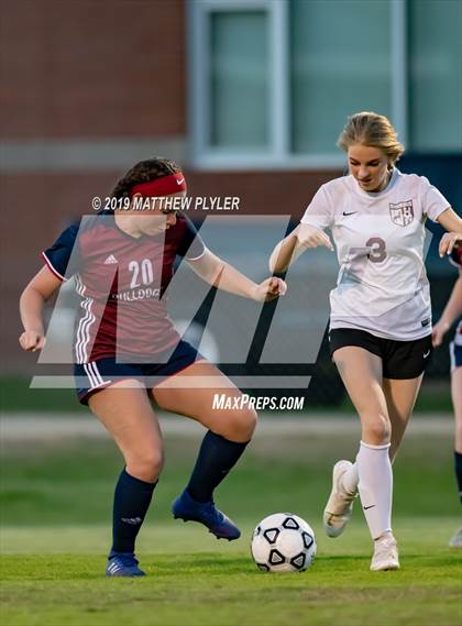 Thumbnail 1 in Cedar Ridge vs Terry Sanford (NCHSAA 3A 1st Round Playoff) photogallery.
