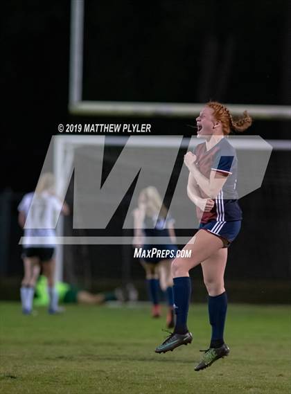 Thumbnail 3 in Cedar Ridge vs Terry Sanford (NCHSAA 3A 1st Round Playoff) photogallery.