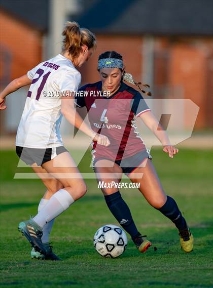 Thumbnail 2 in Cedar Ridge vs Terry Sanford (NCHSAA 3A 1st Round Playoff) photogallery.