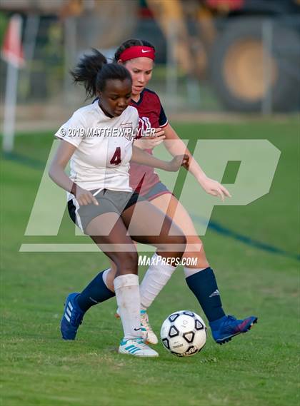 Thumbnail 2 in Cedar Ridge vs Terry Sanford (NCHSAA 3A 1st Round Playoff) photogallery.