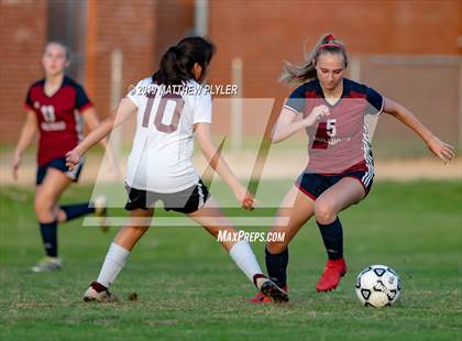 Thumbnail 2 in Cedar Ridge vs Terry Sanford (NCHSAA 3A 1st Round Playoff) photogallery.