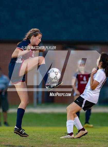 Thumbnail 2 in Cedar Ridge vs Terry Sanford (NCHSAA 3A 1st Round Playoff) photogallery.
