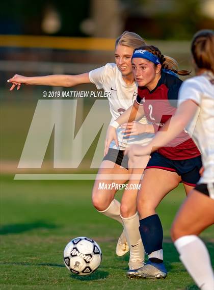 Thumbnail 3 in Cedar Ridge vs Terry Sanford (NCHSAA 3A 1st Round Playoff) photogallery.