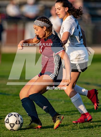 Thumbnail 2 in Cedar Ridge vs Terry Sanford (NCHSAA 3A 1st Round Playoff) photogallery.