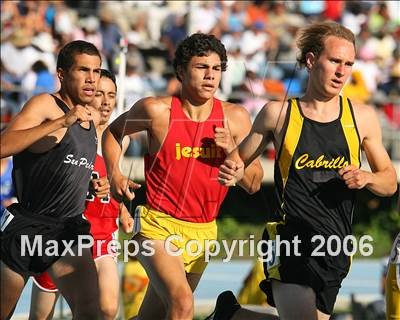 Thumbnail 1 in CIF State Championships - 1600m Run (Boys - Friday) photogallery.