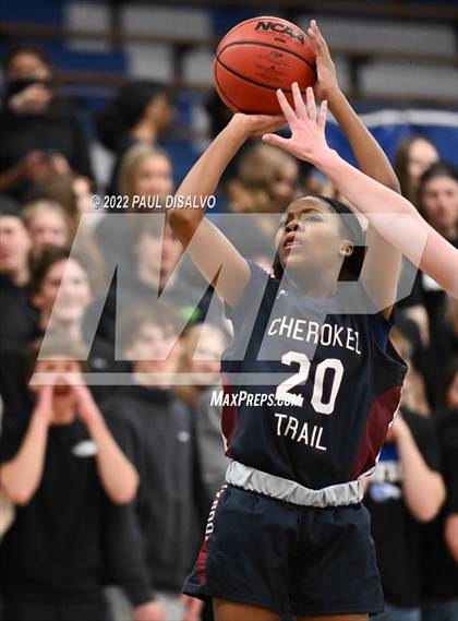 Thumbnail 2 in Cherokee Trail @ Highlands Ranch (CHSAA 5A Second Round ) photogallery.
