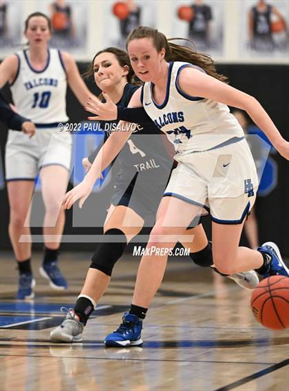Thumbnail 1 in Cherokee Trail @ Highlands Ranch (CHSAA 5A Second Round ) photogallery.