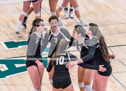Thumbnail 2 in CCS Div1 Girls Volleyball Championship (Los Gatos vs. Carlmont) photogallery.