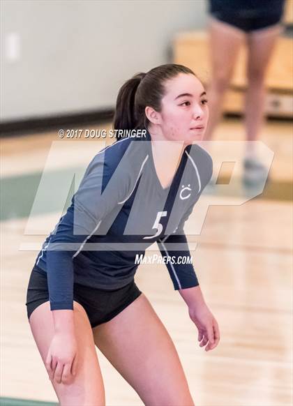 Thumbnail 2 in CCS Div1 Girls Volleyball Championship (Los Gatos vs. Carlmont) photogallery.
