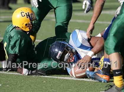 Thumbnail 3 in Community Harvest vs. Animo Robinson (LACS 8 Man Final) photogallery.