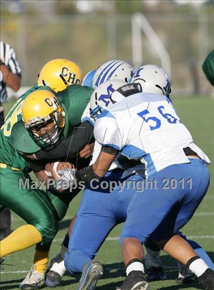 Thumbnail 3 in Community Harvest vs. Animo Robinson (LACS 8 Man Final) photogallery.