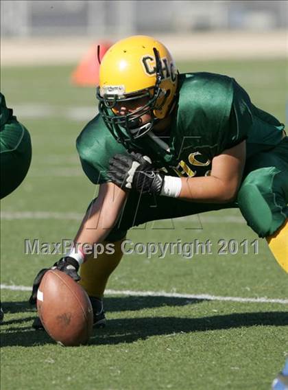 Thumbnail 3 in Community Harvest vs. Animo Robinson (LACS 8 Man Final) photogallery.
