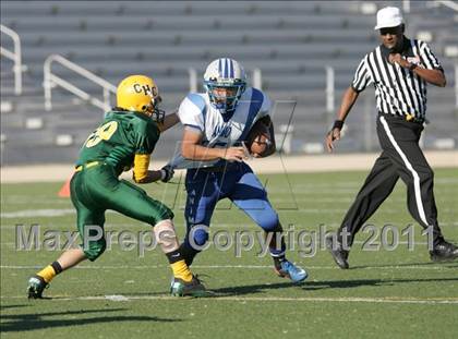 Thumbnail 2 in Community Harvest vs. Animo Robinson (LACS 8 Man Final) photogallery.