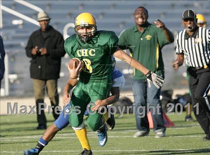 Thumbnail 1 in Community Harvest vs. Animo Robinson (LACS 8 Man Final) photogallery.