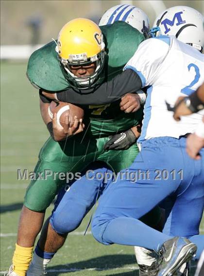 Thumbnail 1 in Community Harvest vs. Animo Robinson (LACS 8 Man Final) photogallery.